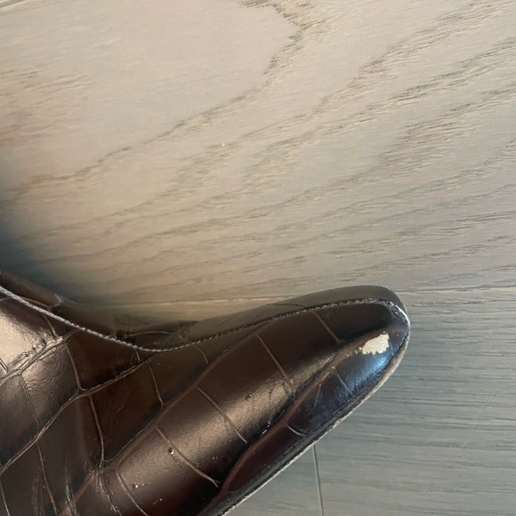 Loq ankle boots, crocodile embossed, brown 36 - Picture 8 of 9